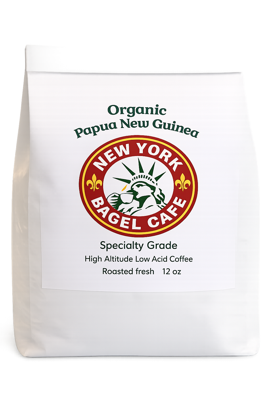 Organic Papua New Guinea Coffee – Specialty Grade (12oz Bag)